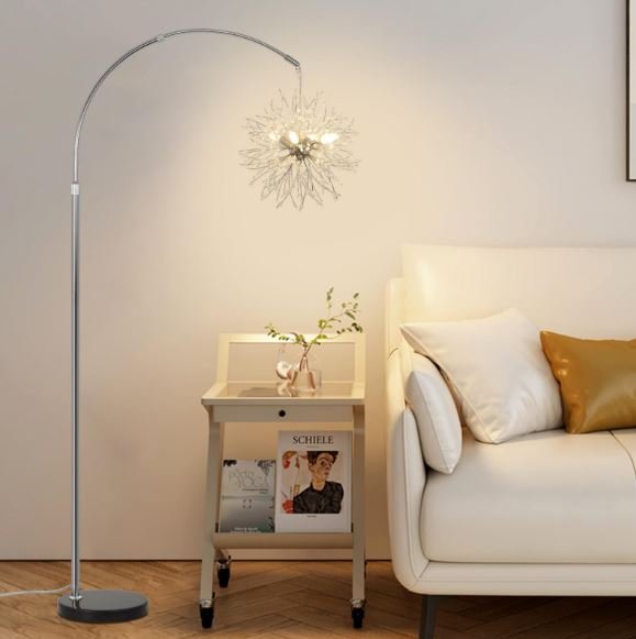 crystal floor lamps