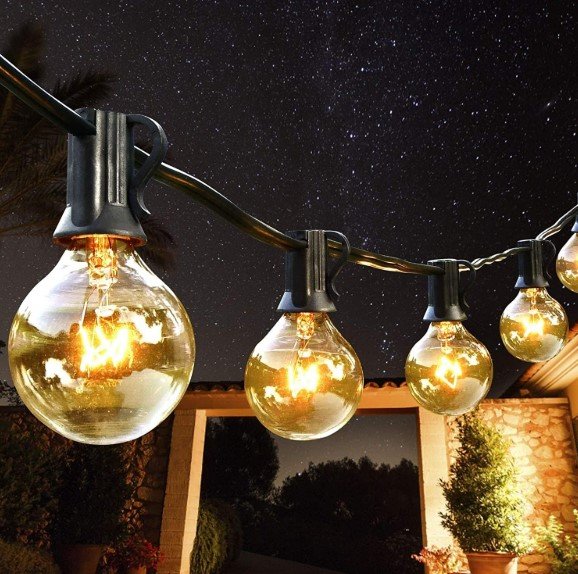 outdoor string lights