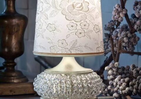 crystal bedside lamps