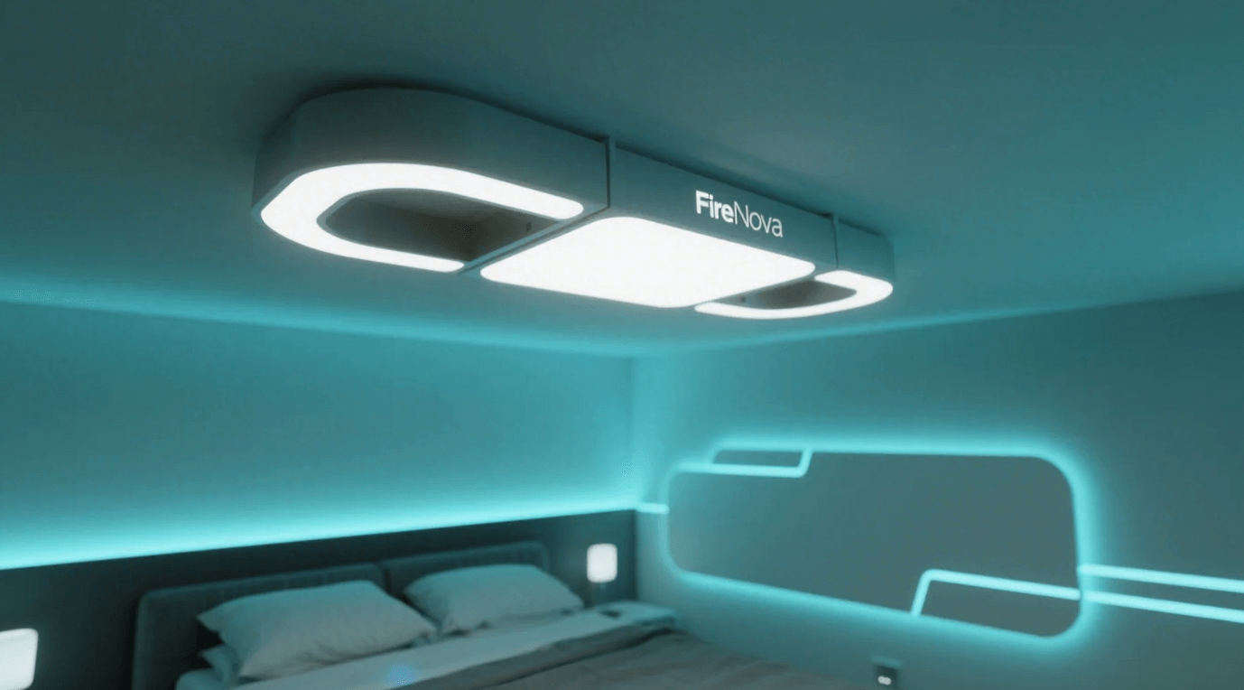 FireNova Lighting Bedroom Ceiling Lamp: A Modern Choice for Elegance and Functionality